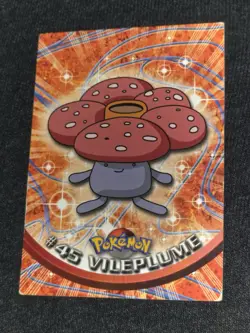 Topps Pokemon TCG Vileplume #45 Glossy TV Animation Edition Card MP - Image 1
