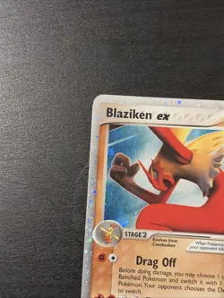 Blaziken ex - 90/100 Crystal Guardians Ultra Rare Holo Pokemon - MP/HP - Image 5