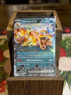 Charizard ex - 125/197 Double Rare Holo SV03: Obsidian Flames NM Pokemon - Image 1