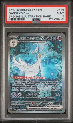 2024 POKEMON PAF EN-PALDEAN FATES SPECIAL ILLUSTRATION RARE GARDEVOIR EX PSA 9 - Image 1