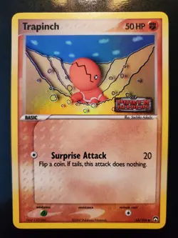 Trapinch 68/108 Reverse Holo Stamp Pokemon TCG Card EX Power Keepers NM - Image 2