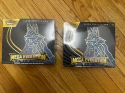 Pokemon TCG: Mega Evolution ETB Elite Trainer Box - Lucario - NEW - SEALED 2X - Image 1