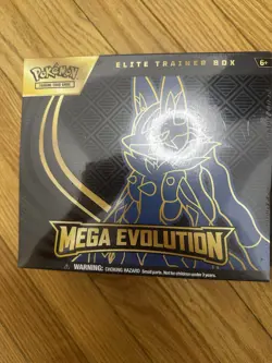 Pokemon TCG: Mega Evolution ETB Elite Trainer Box - Lucario - NEW - SEALED 2X - Image 2