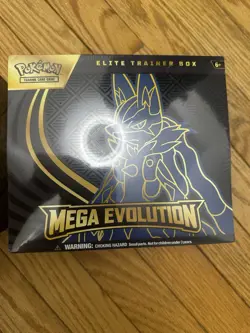 Pokemon TCG: Mega Evolution ETB Elite Trainer Box - Lucario - NEW - SEALED 2X - Image 3