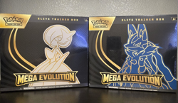 Lot of 2 - Pokemon Mega Evolution Gardevoir & Lucario Elite Trainer Box Sealed - Image 1
