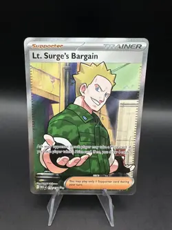 Lt. Surge's Bargain - 170/132 - ME01: Mega Evolution (MEG) Pokemon TCG - Image 1