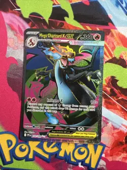 Mega Charizard X EX 109/94 Phantasmal Flames Ultra Rare Pokemon TCG - Image 1