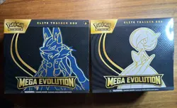 Pokemon TCG Mega Evolution Elite Trainer Box ETB Pair Set of 2 ETB- Free Ship?? - Image 1