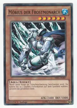 YU-GI-OH Mobius der Frostmonarch Common SR01-DE007 - Image 1