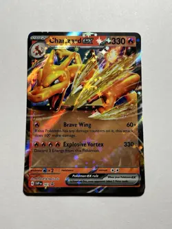 Charizard EX 161 Sv: Scarlet & Violet Promo Cards Holo Pokemon - Image 1