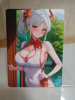 Yamato One Piece Anime Waifu Sexy Goddess Doujin Lewd Hentai Card - Image 1