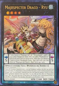 Majespecter Draco - Ryu PHNI-EN049 Phantom Nightmare 1st Edition - Yugioh Card - Image 1