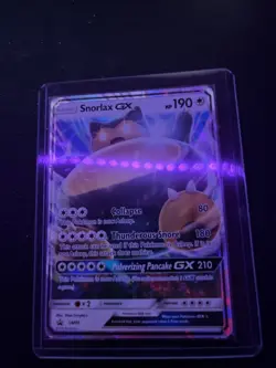 Snorlax GX SM05 Black Star Promo Sun & Moon Pokemon TCG Card 2016 MP - Image 1