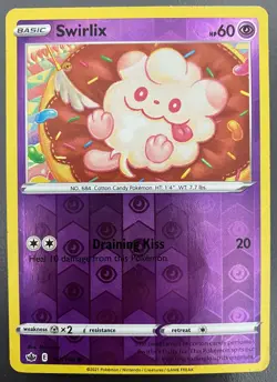 Swirlix 067/198 Reverse Holo Chilling Reign | LP | Pokemon Trading Card TCG - Image 1