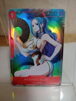 Nefertari Vivi One Piece Anime Waifu Sexy Goddess Doujin Card - Image 1