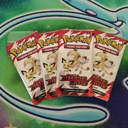 Pokemon Destined Rivals Fun Pack: 3 Cards New Sealed Scarlet & Violet: Destined - Image 1