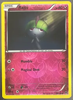 Ralts 100/162 Reverse Holo Breakthrough Set | LP | Pokemon Trading Card TCG - Image 1