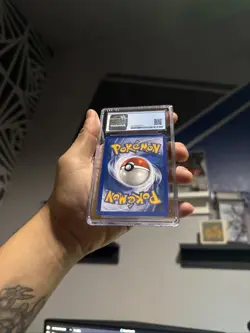 Head SWIRL Pokemon Mew 2006 Pop Series 4 Cosmos Holo Card Ultra Rare CGC 8.5 - Image 3