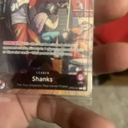 One Piece Shanks Leader PSA Promo Card Exclusive OP09-001 Sealed 💎 - Image 3