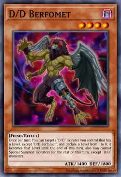 D/D Berfomet - OP19-EN007 Super Rare | Yu-Gi-Oh! Card - Image 1
