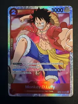 Monkey.D.Luffy One Piece Card TCG Romance Dawn OP01-024 SR English NM - Image 1