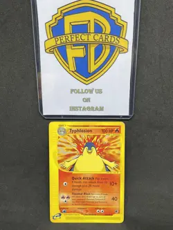 POKEMON EXPEDITION TYPHLOSION RARA NONHOLO 64/165 LP+ ENG - Image 1