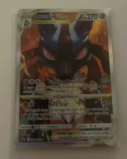 Pokemon TCG Crown Zenith Lucario VSTAR SWSH291 Promo SEALED - Image 2