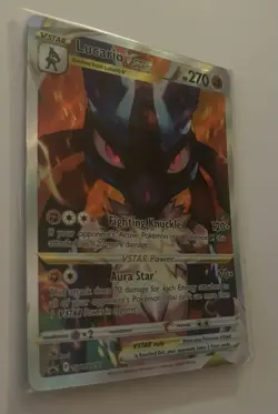 Pokemon TCG Crown Zenith Lucario VSTAR SWSH291 Promo SEALED - Image 4