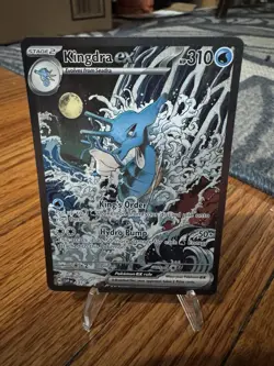 Pokemon TCG Scarlet and Violet Black Star Promo Kingdra EX 131 - Image 1