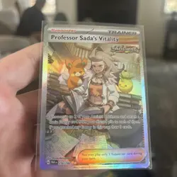 Pokemon Professor Sada's Vitality 256/182 SV04: Paradox Rift Holo - Image 3