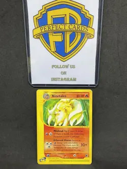 POKEMON EXPEDITION NINETALES RARA NONHOLO 57/165 LP ENG - Image 1