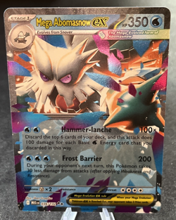 Pokemon Mega Abomasnow ex 036/132 Holo EN MINT - FREE USA SHIPPING - Image 1