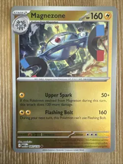Magnezone 047/132 Uncommon Reverse Holo - Pokemon TCG Mega Evolution - NM - Image 1