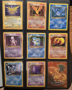 Vintage Pokemon Lot Holo 1st Edition Shadowless Charizard Gengar Blastoise WOTC - Image 1