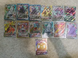 Bundle of 11 vmax Pokemon from Pokemon sword and shield era - Image 1