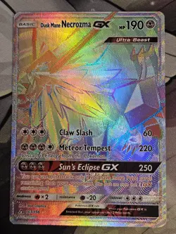 Dusk Mane Necrozma GX - 163/156 - Ultra Prism Pokemon TCG MP - Image 1