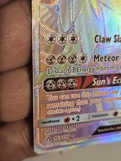 Dusk Mane Necrozma GX - 163/156 - Ultra Prism Pokemon TCG MP - Image 4