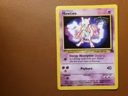 Mewtwo (1999 Kids WB Movie) - Pokemon TCG Black Star Promo No. 3 - LP - WOTC - Image 1