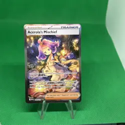 Pokemon Acerola's Mischief 183/132 Me01: Mega Evolution Holo NM - Image 1