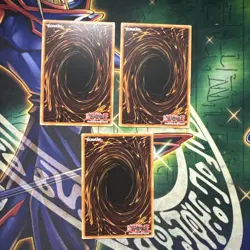 Yugioh! Sacred Beast Set Uria Hamon Raviel DUSA-EN096-98 Ultra Rare 1st Ed NM - Image 2