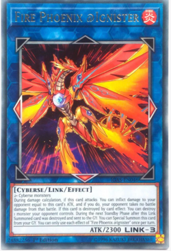 Fire Phoenix @Ignister - IGAS-EN046 - NM/VLP - Rare - 1st ed - Yugioh - Image 1