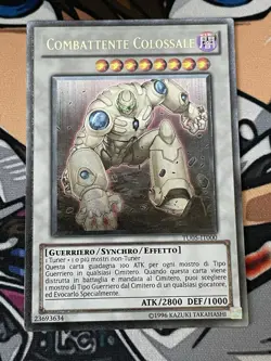 Yu-Gi-Oh! Colossal Fighter Ultimate Rare TU05-IT000 ITALIAN LP/NM - Image 1