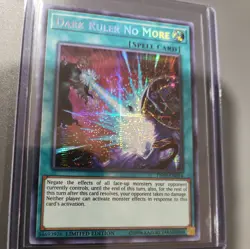 YUGIOH DARK RULER NO MORE TN19-EN014 PRISMATIC SECRET LIMITED ED NM - Image 1