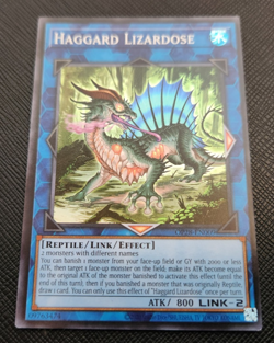 Yu-Gi-Oh! Haggard Lizardose OP28-EN009 Super Rare!!! - Image 1