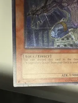 Yugioh! MP Warrior of Atlantis - FOTB-EN016 - Ultimate Rare - Unlimited Edition - Image 4