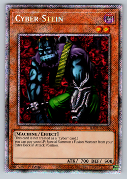 Cyber-Stein Yugioh RA03-EN146 Platinum Secret Rare PSR NM - Image 1