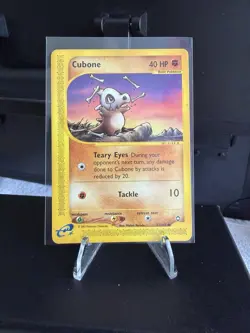 Pokemon TCG Aquapolis Cubone Card Regular, Common, 72/147 - Image 1