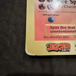 Charizard Jumbo Card Promo Rare Pokemon Card Game PLAYED CONDITION - Image 4