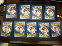 Neo Destiny Unown Character TCG Pokemon Card Lot LP - 9 Cards - Image 2