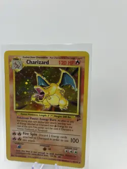Pokemon TCG 2000 Base Set 2 Charizard 4/130 Rare Holo Card WOTC Pokemon - Image 2